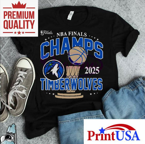 2025 Nba Finals Minnesota Timberwolves Championship Shirt