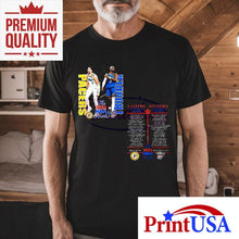 Load image into Gallery viewer, 2025 Nba Finals Pacers Vs Thunder Team Roster Shirt