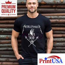 Load image into Gallery viewer, Metallica Metallifukinca Skull Punk Hand Sign Shirt