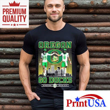 Load image into Gallery viewer, Tez Johnson Dillon Gabriel Oregon Ducks Go Ducks Skyline Shirt